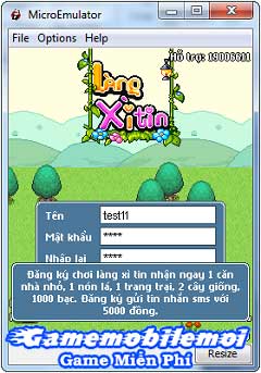 Game Lang Xi Tin Online